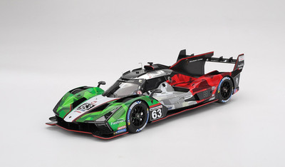 LAMBORGHINI SC63 3.8L V8 TURBO 24 Hours of Daytona 2025 #63 1/18 Scale Top Speed