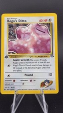 Koga's Ditto Holo -1st Edition Gym Challenge 2000 Pokemon #10/132 -NM on eBay