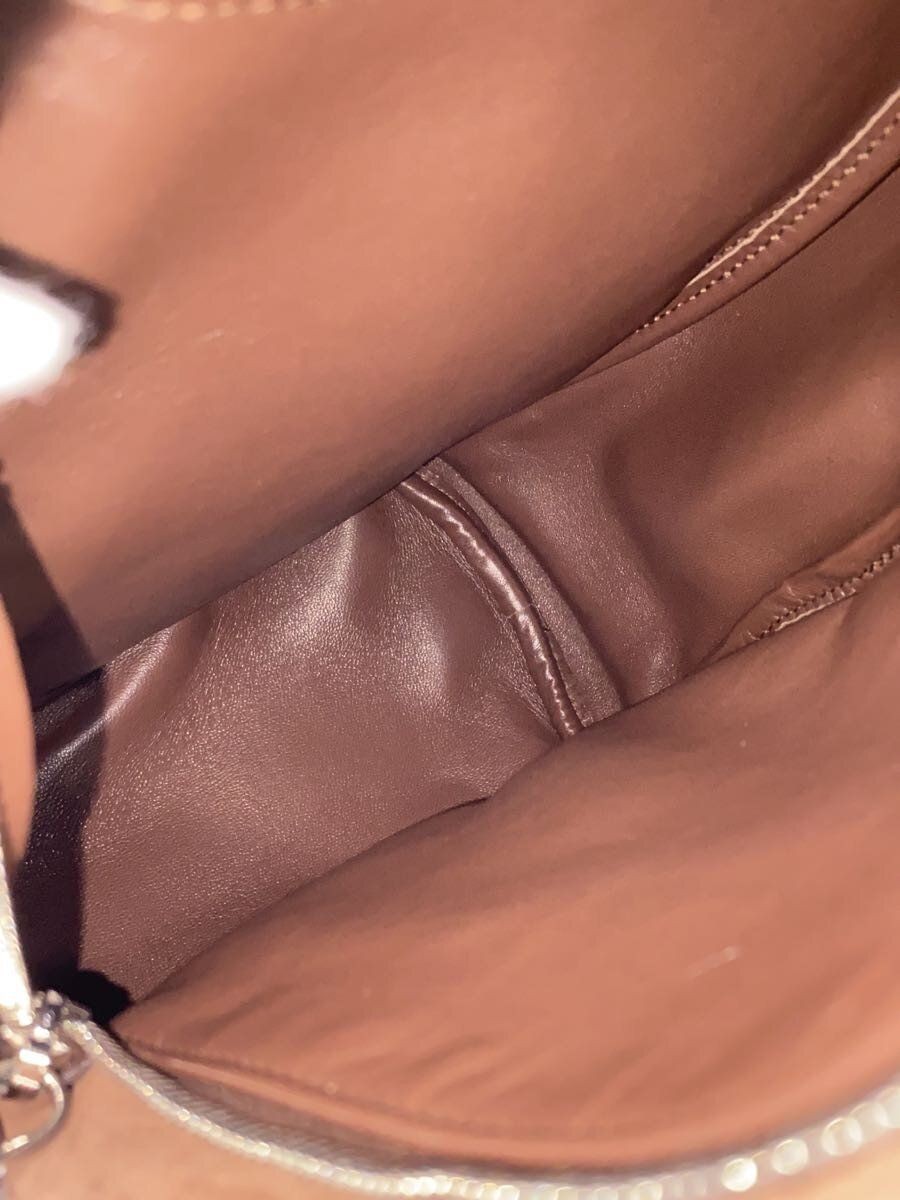 PRADABackpack Rucksack Suede BRW 2VZ114 One Shoulder Backpack Logo ZIPPERー Used thumbnail 6