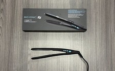 Bio Ionic 10X 1" Styling Iron Hair Straightener - Black