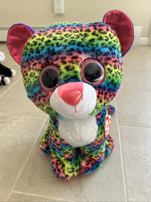 TY Beanie Boos - DOTTY the Leopard (LARGE Size - 17 inch)
