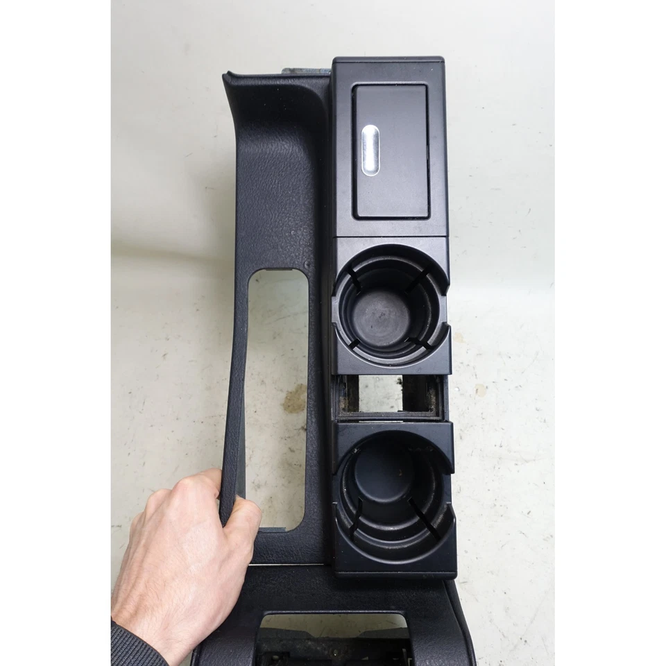 BMW E36 1994-1999 serie 3 sedán cupé consola central delantera negro OEM Foto 4 de 4