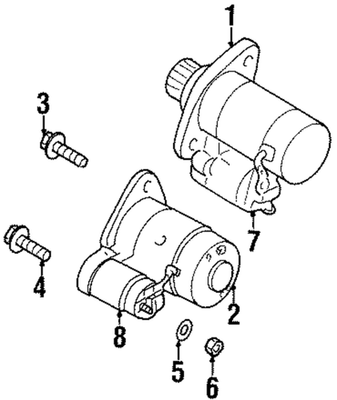 #ad #ad Genuine Nissan Starter Washer 08915 3381A $10.68