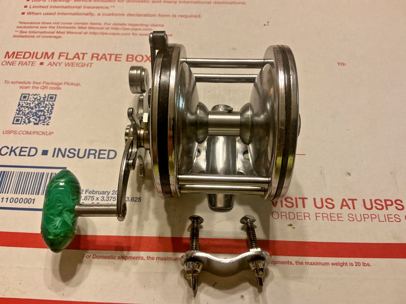 Vintage Penn Senator 1/0 LEFT HAND Game Fish Reel Nice Clean Fully Serviced L@@K