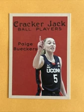 2025 Cracker Jack Paige Bueckers rookie! #1 DRAFT PICK National champs! WNBA #15