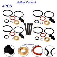 4X Pumpe-DüSe-Dichtsatz Dehnschrauben/Repsatz Passt FüR Audivw Tdi OE:038198051