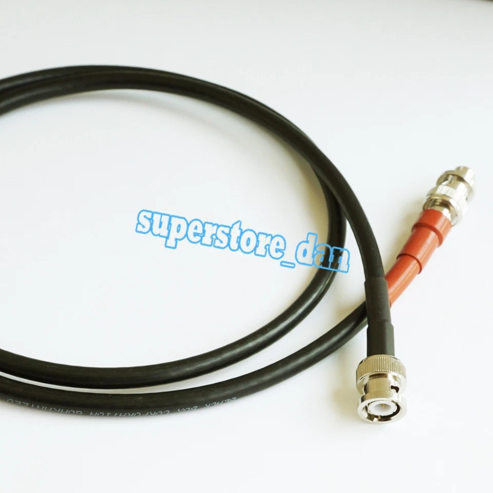 Conector de RF de alto voltaje enchufe BNC macho a RP-BNC 5KV SHV 5000V 3 pies cable RG59 Foto 3 de 4