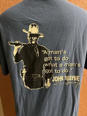 john wayne dress shirts I would like to be remembered, well, the Mexicans have a phrasefeo, fuerte y formal. Ugly, strong, and had dignity. John Wayne The Ethan shirt, named for Duke's role in The Searchers (
