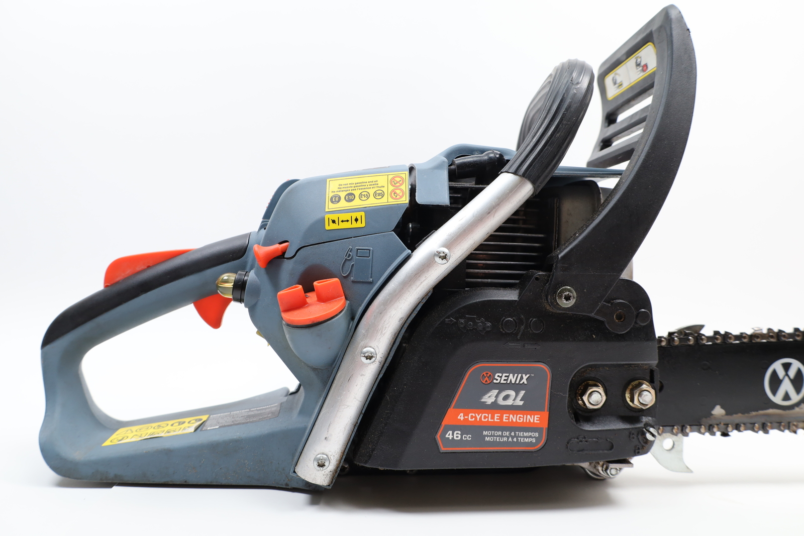 Senix 4QL CS4QLL3 46cc 4Cycle Gas Powered 16" Chainsaw eBay