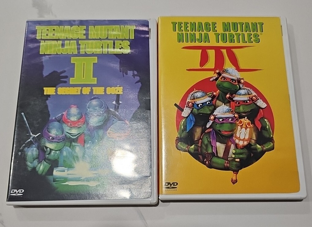 Teenage Mutant Ninja Turtles DVDs The Secret of the Ooze, & III | eBay