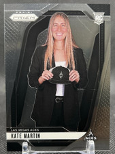 2024 WNBA Panini Prizm KATE MARTIN #148 Silver Rookie Card Las Vegas ACES RC DP