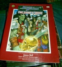 Dragon  Dungeons Sword  Sorcery: The Giant's Skull D20 SC RPG NEW Fiery D D