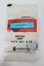 OEM NEW GM Double Sided VATS Chip Key #13 596783 26038365 UNCUT 7.50 K-Ohms