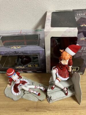 Neon Genesis Evangelion Gothic lolita Figure set Asuka Langley