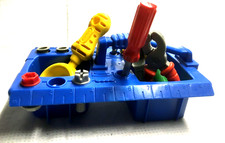 Pretend Play Tools -Blue tool Kit- Hammer, Screwdriver, Pliers and more