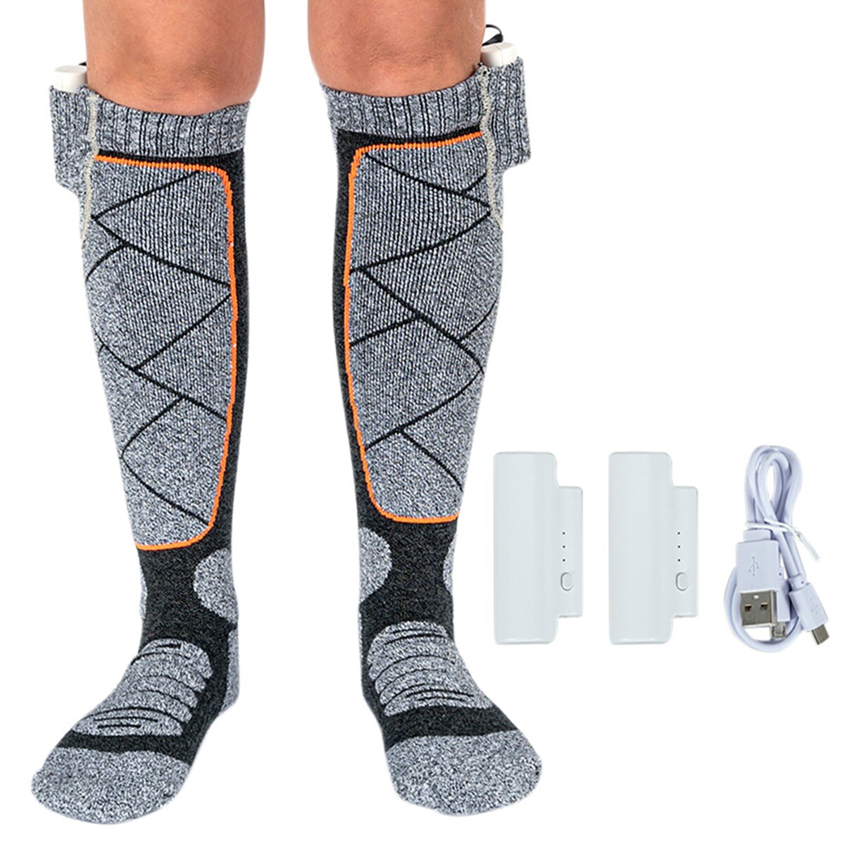 Winter Thermal Outdoor Socks with 3 Adjustable Modes for Warmth and Comfort