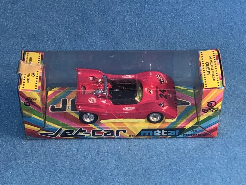 Jet-Car Norev #710 Ligier JS 3 raro de colección como nuevo fundido a presión con caja original Francia Foto 2 de 4