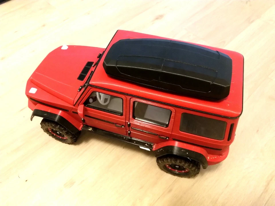 PrintFully3D 1/10 Scale Roof Cargo Box 3D Printed Crawler Accessories Trial - Image 3 of 4
