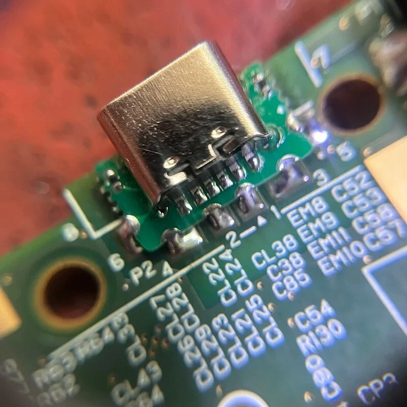 USB Type-C Charger Charging Port Mod Socket for Nintendo New/3DS/XL/LL/Original - Image 4 of 4