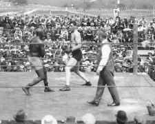 1915 JACK JOHNSON vs JESS WILLARD Glossy 8x10 Photo Heavyweight Fight Print