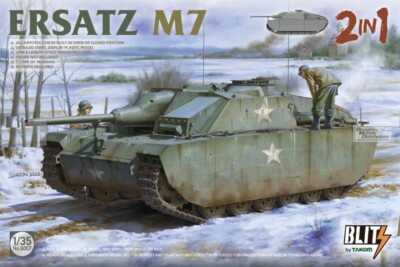 Blitz by Takom (三花) 1/35 Ersatz M7 (2in1) #8007  Listed in USA   