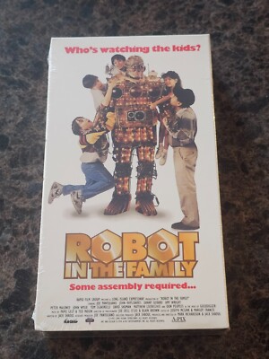 BRAND NEW Robot In The Family (VHS; 1993) Joe Pantoliano RARE Sealed OOP