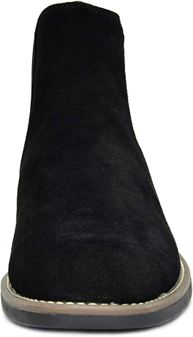 NWT Bruno Marc Black Suede Chelsea Boots Size 9.5 Amazon.com | Bruno Marc Men main image 3