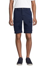 Lands' End Men's Cargo Short Classic Navy 42 NWOT 278
