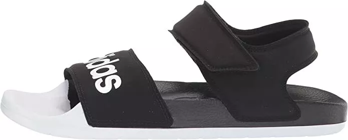 Adidas adilette sandals best sale core black white