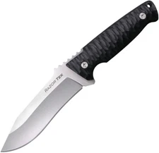 Cold Steel Razor Tek 9'' Black GFN 4116 Steel Fixed Blade Knife + Sheath