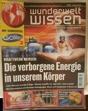Wunderwelt Wissen 9/2011/ September 2011/ Verborgene Energie-Körper/Zeitschrift