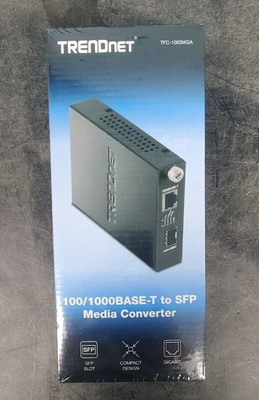 TRENDnet 100/1000BASE-T to SFP Media Converter