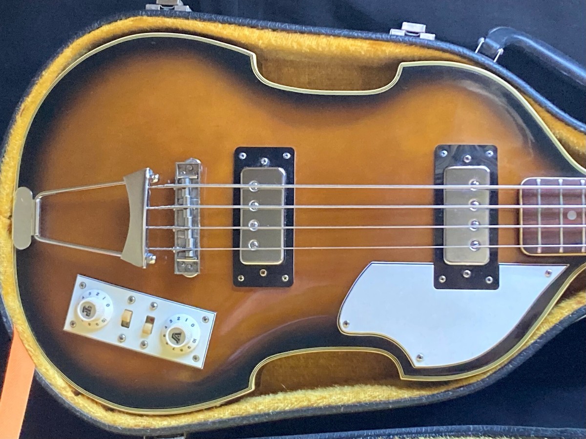 GUYATONE VB-28 VIOLIN BASS MIJ VINTAGE 1970s w/HSC | eBay