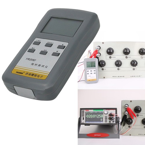 Misuratore portatile milliohm misuratore micro ohm tester misuratore bassa resistenza YR2050 - Foto 6 di 10