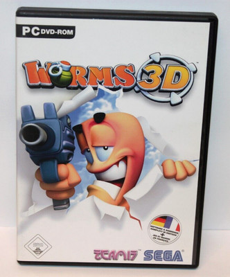 Worms 3D - Retro PC Spiel / Action / 2003  