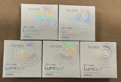 LOT OF 5 Nu Skin Nuskin Lumispa Treatment Cleanser NORMAL Head