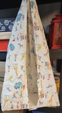 Vintage 1970 Circus Themed Hanging Diaper Stacker 26" 13"