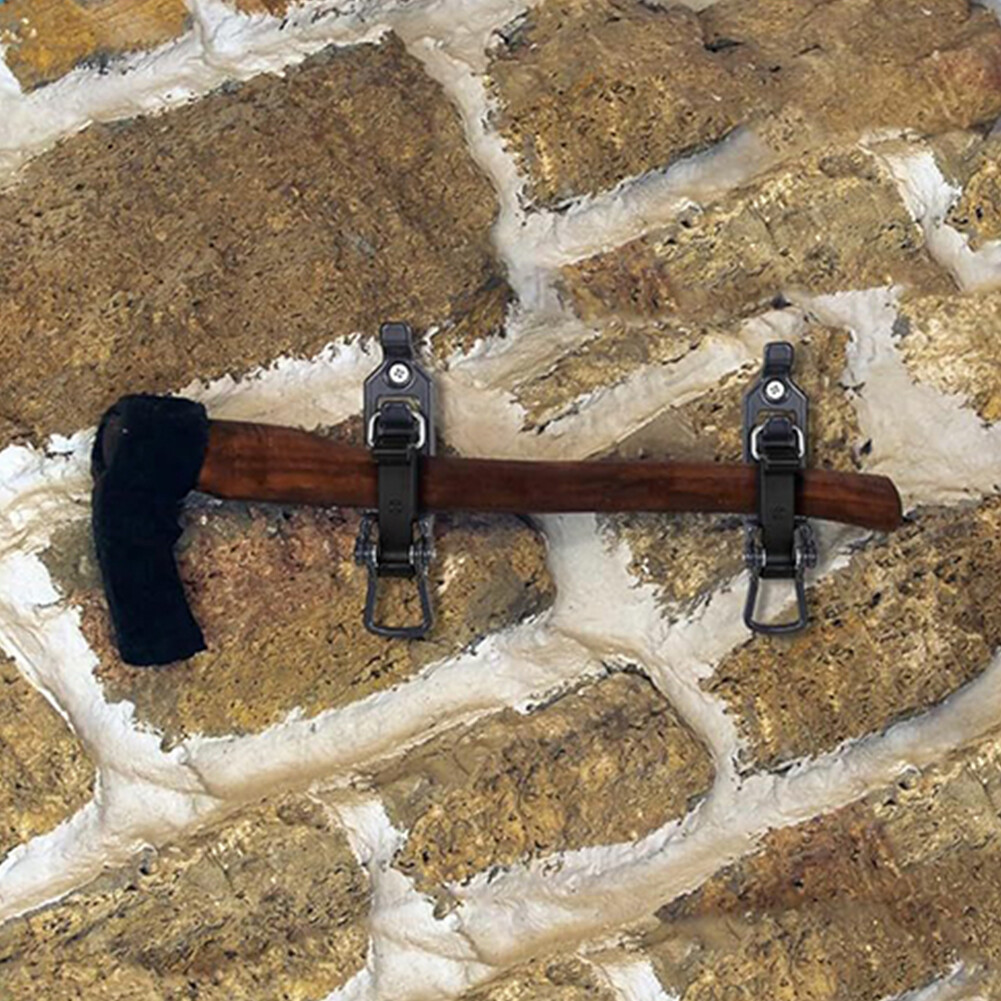 2pcs Quick Release Shovel Mount for Roof Rack Car Accessories (Black