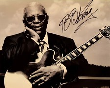 B.B. King photo Reproduction signature quality photo