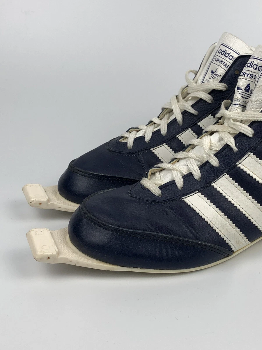 Vintage Retro Adidas Crystal France Nordic Cross Country Ski Boots