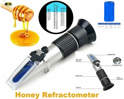 Refraktometer-Hoher Messbereich Honigtester 58%-90% Bierbrauerei Biene tragbar