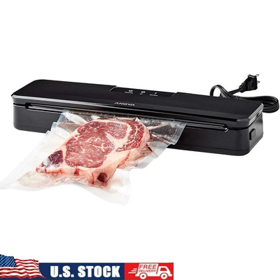 Precision Vacuum Sealer Includes 10 Precut Bags, For Sous Vide and Food Storage