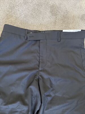 Calvin Klein Men's Skinny Fit Stretch Dress Pant/ Black / RN 90736/ 32w X  30L | eBay