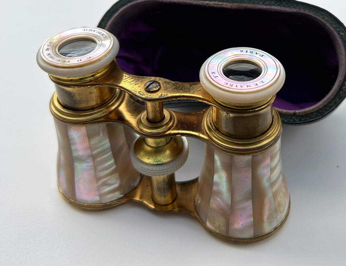 Lemaire Opera Glasses Mother of Pearl for CD Peacock Chicago