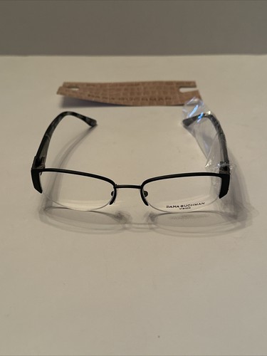 New DANA BUCHMAN Eyeglasses Designer ARISIA BLACK, 52-18-135, Eyeglass Frames - Picture 4 of 4