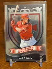 2021 Panini Chronicles Alec Bohm #23 Crusade RC Philadelphia Phillies