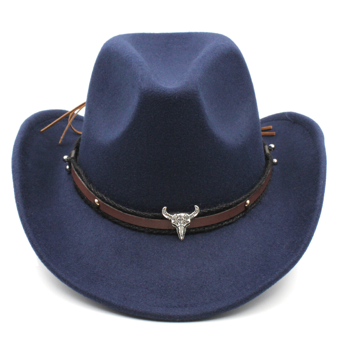 Chapeau Cow Boy Chapeau Fedora En Feutre De Style Vintage Pour