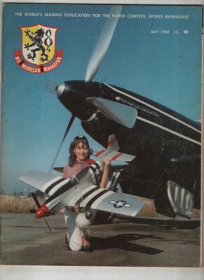 R/C Modeler Mag Aero Commander 100 Sting Ray July 1968 082021nonr