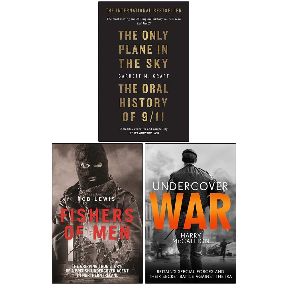 The Only Plane in the Sky, Fishers of Men, Undercover War 3 Books Collection Set