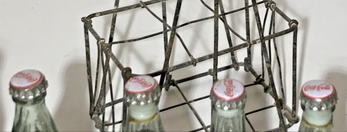 L-272 (2) Vecchia Coca-Cola Sixer 6 Bottiglie Originale Coca Cola Riempimento Collezionismo M.R. - Foto 9 di 9